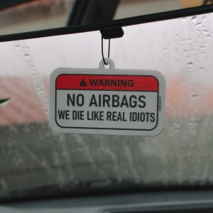 Ambientador "No airbags"